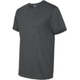 thumbnail image 4 of Fruit of the Loom 5 oz, 100% Heavy Cotton HD T-Shirt, 4XL, Black Heather, 4 of 8