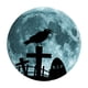 thumbnail image 5 of Txlixc poste de pared de luz nocturna de Halloween, decoración de luz nocturna de murciélago de bruja de luna 3D Txlixc  moda, 5 of 5