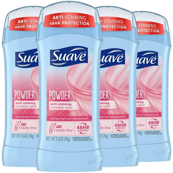 Desodorante Suave con protección de 24 horas, invisible Solid, para mujeres