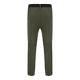 thumbnail image 4 of Casual Dress Pants for Business Everyday Wear with Front Flat Design and Belt Loop StructureSolid Color Trousers for Men, 4 of 4