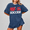 Denim, variant on Olvira02 USA Soccer Graphic T-Shirt Patriotic American Flag Sports Fan Vintage Tee,Road To 2026