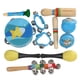 thumbnail image 2 of para Instrumentos Musicales para Niños Pandereta + Maracas + Castañuelas para + Campanas de cinturo, 2 of 9
