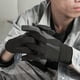 thumbnail image 3 of Guantes de esquí para mujer, para escalada, resistentes al viento, para montar en motocicleta, antideslizantes, para deportes al aire libre, guantes con pantalla táctil, mitones térmicos, M, negro, 3 of 5