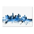 thumbnail image 2 of Trademark Fine Art "Los Angeles California Skyline II" Canvas Art by Michael Tompsett, 2 of 4