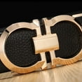 thumbnail image 2 of Extended belt, large size, automatic buckle belt, extra long belt., 2 of 5