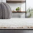 thumbnail image 4 of SAFAVIEH Parker Orval Distressed Polyester Area Rug, Taupe/Grey Gold, 9' x 12', 4 of 8