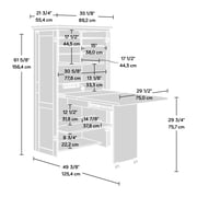 Sauder Craft & Sewing Armoire, Mystic Oak Finish