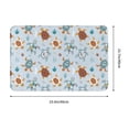 thumbnail image 3 of Uemuo Sea Turtle Printed Door Mat Indoor Doormat 16"x24",Front Back Door Mats Non Slip Entrance Rugs,Inside Doormats for Entryway, 3 of 9