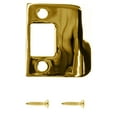 thumbnail image 2 of Deltana SPE200U3 Extended Lip Strike Plate; 2" Overall; Bright Brass Finish, 2 of 3