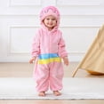 thumbnail image 4 of Baby Romper Long Sleeve Newborn Jumpsuit with Snap Closure Infant Bodysuit for Girls,Bodysuit, 4 of 9
