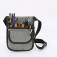thumbnail image 3 of Nurse Fanny Pack Organizer Pouch Tool Holder Adjustable Strap Utility Deep Gray, 3 of 8