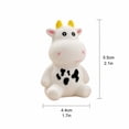 thumbnail image 2 of Cow Squishy Hand‑Held Fidget Squeeze Toy, Reusable Decompression Stress Toy, Compact Portable Sensory Toy for Kids Adults, Desktop Ornament & Holiday Gift Option(1PCS), 2 of 5