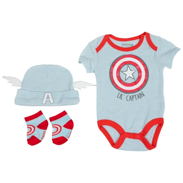 Captain america hot sale baby grow