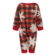thumbnail image 4 of Nituyy Family Christmas Pajamas 2023 Xmas Pjs Matching Sets Holiday Home Sleepwear Jammies Outfits, 4 of 9