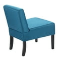 thumbnail image 3 of Porthos Home Contemporary Style Low Back Armless Accent Chair with Solid Rubberwood Legs, 3 of 4