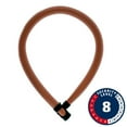 thumbnail image 1 of Abus, IvyTex IVERA 7210K, Chain Lock, Key, 7mm, 85cm, 2.8', Sparkling Orange, 1 of 1