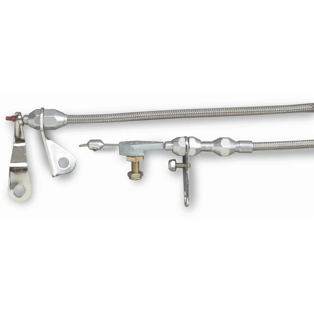 Lokar Câble de Kickdown Auto Trans Performance KD-20C4HT Hi-Tech; pour Utilisation avec Transmission C4; Boîtier en Acier Inoxydable