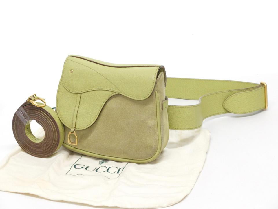Gucci Saddle Horsebit Belt Bag Crossbody Pack Waist Pouch 239397 - Walmart.com