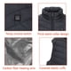 thumbnail image 5 of Fiudx Chaleco Calefactable para Exteriores, con Doble Zona de Calentamiento, Ideal para Deportes de Invierno, Diseño Moderno y Elegante, Poliéster y Nailon, Corte Ajustado, Ropa Informal, Tallas de 9, 5 of 6