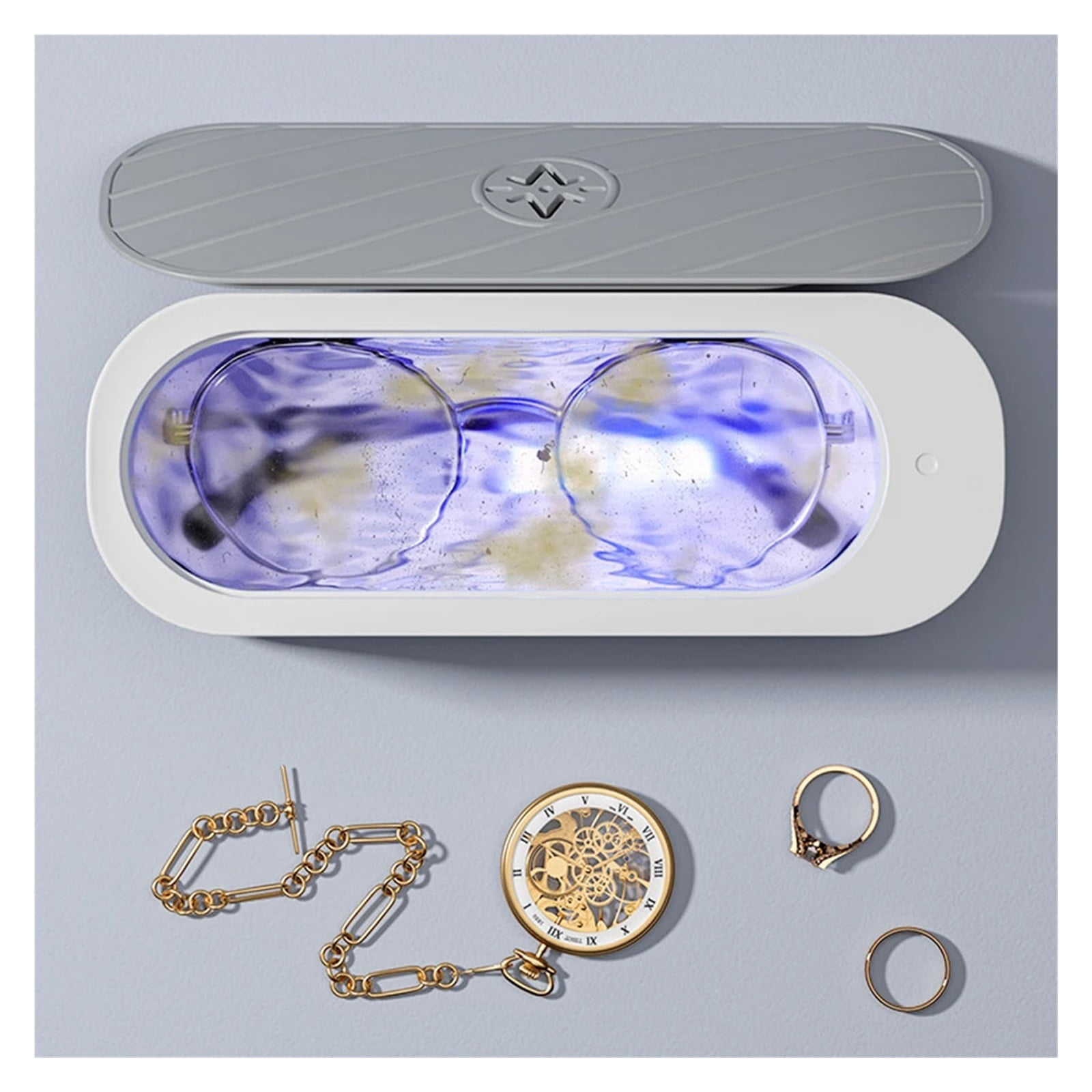 Ultrasonic Cleaning Machine USB Rechargeable High Frequency Vibration Wash Cleaner Jewelry Glasses  Cleaner