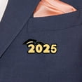 thumbnail image 4 of Beautynvta Class Of 2025 Graduation Pins, Graduation Lapel Badges Pins, Graduation Cap Brooch Buttons Graduation Party Gifts for Students, Colleges, Guests, 4 of 5