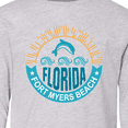 thumbnail image 4 of Inktastic Fort Myers Beach Florida Vacation Long Sleeve Youth T-Shirt, 4 of 5
