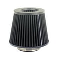 thumbnail image 2 of Riwesomey Filtro de aire para coche Universal, filtros de cono de malla deportiva de alta potencia de 3 pulgadas, accesorio de modificación de cartucho a Vehículos, repuestos y accesorios Mis Negro Riwesomey VI022353-03, 2 of 6