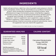 Stella & Chewys Freeze-Dried Raw Morsels for Cats - Absolutely Rabbit - 3.5 Ounce Bag