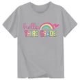thumbnail image 4 of FUZHIQ Hello Second Grade Tshirt Kids Back to School Shirt for Girls Boys First Day of School Rainbow Graphic Tee Outfit Gifts, 10-11 Years, 4 of 4