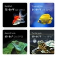 thumbnail image 6 of Aquarium Thermometer, Water Thermometer, Fish Tank Thermometer with High Precision Sensor Accurate to ±0.18°F for Fish, No Need for a Probe with Wire, Black, 6 of 7
