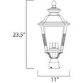 thumbnail image 2 of Maxim Lighting - Three Light Outdoor Post Mount - Outdoor Pole/Post Mount -, 2 of 3