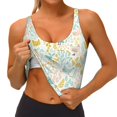 thumbnail image 4 of Lsque Funny Chicken Printed Women'S Sports Bra, Compression, Moisture Wicking, High-Impact Sports Bra For Women,Supportive sports bra-X-Large, 4 of 9