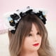 thumbnail image 4 of Aro de pelo Tocado de orejas de gato esponjoso, diadema de cinta de Lolita, adorno para el cabello, accesorio para el cabello, diadema de encaje con orejas de gato para niñas y mujeres, 4 of 8