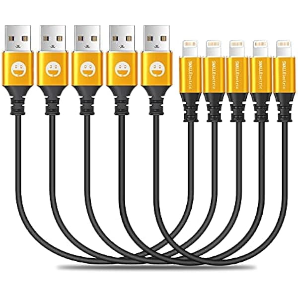 wonima02 2 Pack 6FT iPhone Charger Cord USB A to Lightning Cable