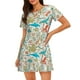 thumbnail image 1 of Balery Sea Wild Life Camisón de manga corta con cuello redondo para mujer, cómodo y elegante., 1 of 6