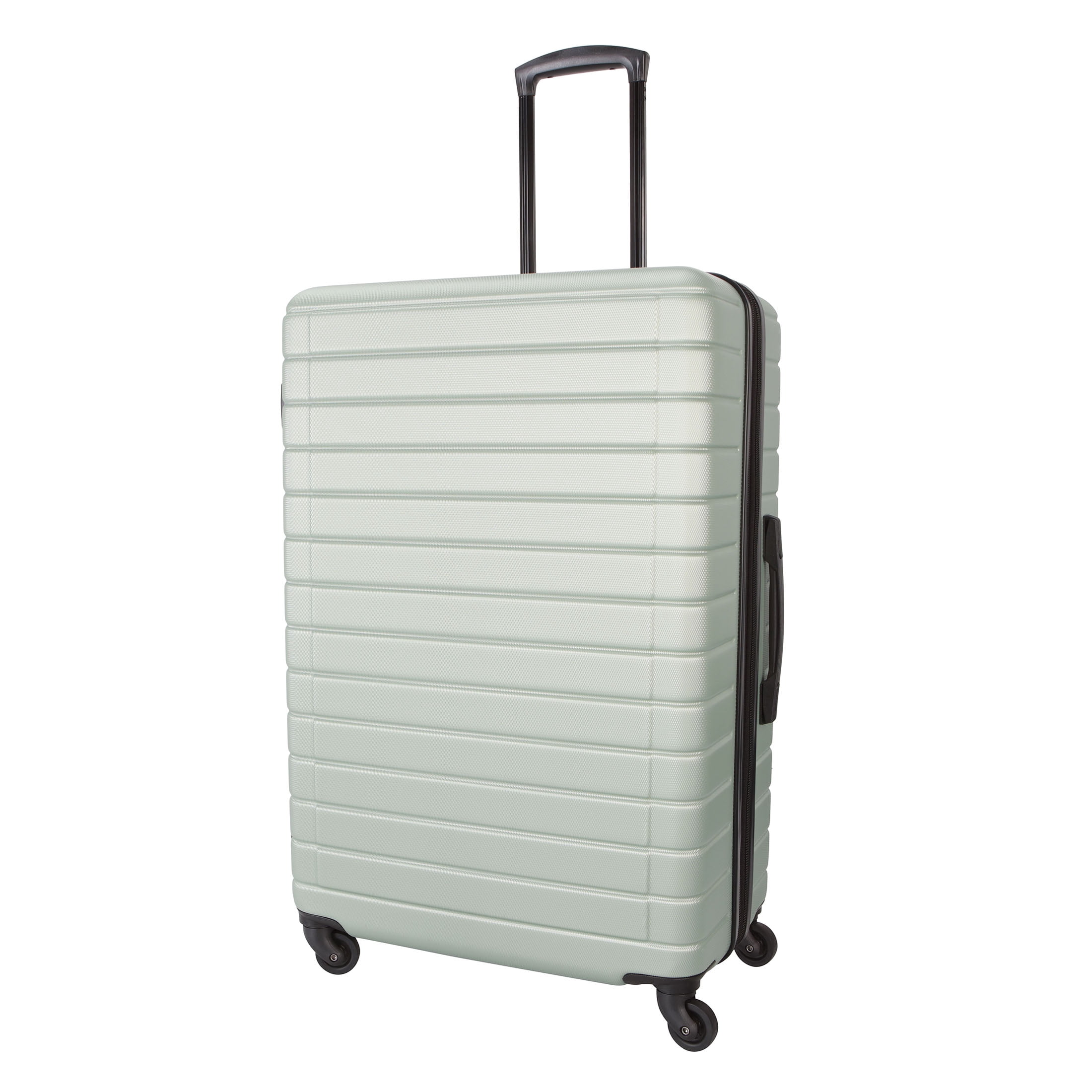 Protégé Vacationer 28-inch Checked Expandable Hardside Luggage With 360-Spinner Wheels and Divider Pockets, Pastel Green