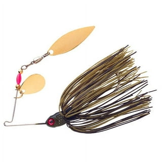 BOOYAH Blade Tandem Spinnerbait White Chartreuse 3/8 oz. 