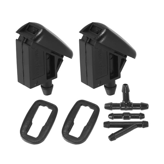 Motoforti Windshield Washer Nozzle Kit BM51-17666-AB for Ford Focus with 3 Hose Connector 1 Set