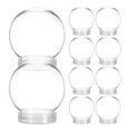 thumbnail image 2 of 10 bolas de plástico de 270 ml para decoración navideña, botella vacía, bola de nieve navideña, accesorio para hacer bolas de nieve vacías, 2 of 4