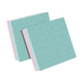 thumbnail image 4 of Paquete de 2 almohadillas para levantamiento de pesas, alfombrilla silenciosa, multifuncional, protección para el suelo, peso Verde Rosa 50x50x4cm, 4 of 5
