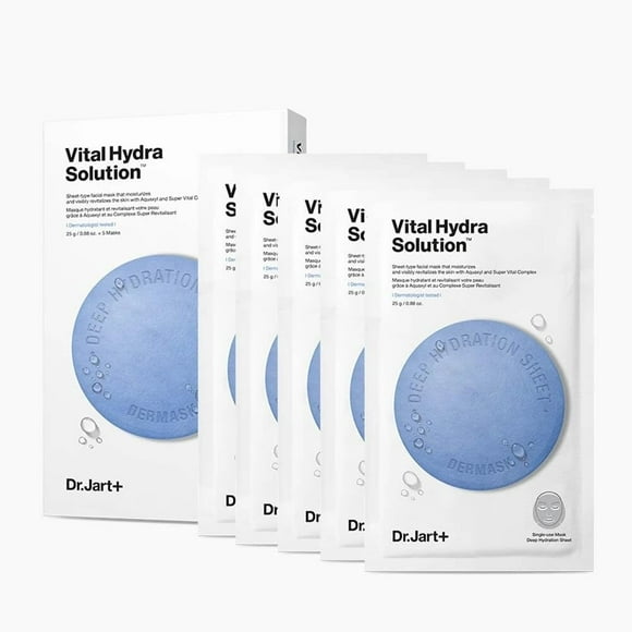 DR.JART+ Vital Hydra Solution Sheet Mask, 5count