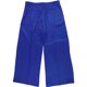 thumbnail image 2 of Ralph Lauren Womens Pleated Satin Crepe Wide Straight Leg Relaxed Casual Pants, navy, 18, 2 of 2