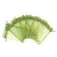 thumbnail image 7 of Fruit Protection Bags with Drawstring, 100 Pack Green Mesh Netting Bags for Garden, Breathable Reusable Plant Covers to Protect Grapes, Vegetables & Flowers from Insects, Birds(7*9CM), 7 of 7