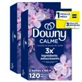 thumbnail image 2 of Downy CALM, Mega Dryer Sheets, Laundry Fabric Softener, Lavender and Vanilla Bean 120CT, 2 of 23