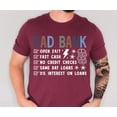 thumbnail image 5 of Funny Dad Shirt, Dad Bank Shirt, Fathers Day Shirt, Dad Gift Funny, Dad Joke Shirt, Gift For Dad From Kids, New Dad Shirt, Dad Life Tee, 5 of 9