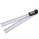 thumbnail image 1 of Regla de Ángulo Digital de Plástico, 0-360 PROTRACTOR DE PORTOS DE PLÁSTICO digital, 0-200 mm para hardware de bricolaje herramientas de bricolaje de la construcción reglas, 1 of 7