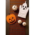 thumbnail image 4 of DII Halloween Cooking & Baking Collection Kitchen Accessories, Potholder & Oven Mitt Set, Ghost & Pumpkin, 2 Piece, 4 of 4