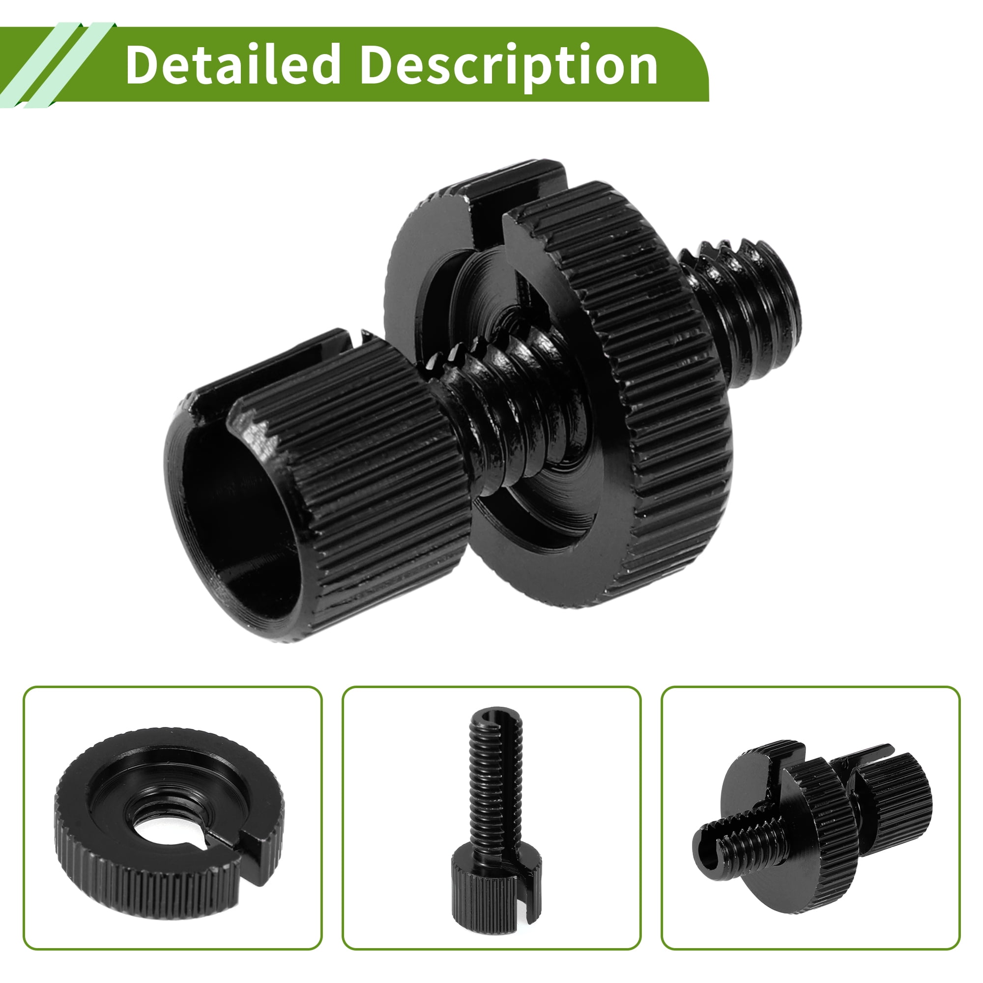 Unique Bargains 4 Pcs Motorcycle Clutch Brake Cable Adjuster Screw Aluminum Alloy M8