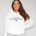 thumbnail image 6 of Embroidered Merry Little Christmas - Women's Graphic Hoodie, 6 of 10