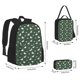 thumbnail image 2 of Easygdp Colorful Mallard Duck Mochila para Niños y Niñas con Set de Caja de Almuerzo y Estuche para Lápices 3 en 1, Mochila Escolar Estampada para Adolescentes, 2 of 7